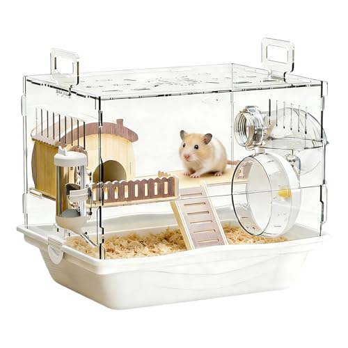 Maison De Hamster – Maison Transparente À 2 Étages – Cage Souris avec Roue d’exercice, Bouteille d’eau, Bol à Nourriture,pour Souris, Chinchilla, Hérisson Et Autres Petits Animaux Maison De Hamster – Maison Transparente À 2 Étages – Cage Souris avec Roue d’exercice, Bouteille d’eau, Bol à Nourriture,pour Souris, Chinchilla, Hérisson Et Autres Petits Animaux pas cher