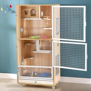 Cage pour Furet et Chinchilla – Armoire pour Animaux de Compagnie – Châssis Avec Tiroir – Habitat d’Escalade Chaud Pour l’Hiver et Frais Pour l’Été – Maison Pour Écureuil Cage pour Furet et Chinchilla – Armoire pour Animaux de Compagnie – Châssis Avec Tiroir – Habitat d’Escalade Chaud Pour l’Hiver et Frais Pour l’Été – Maison Pour Écureuil pas cher