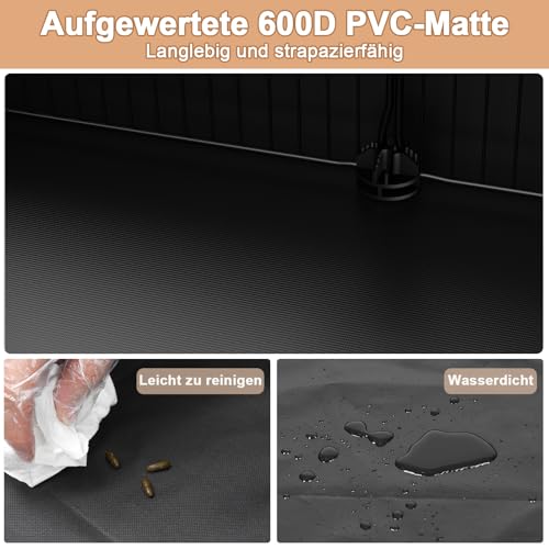 Enclos pour cochons d’Inde avec Doublure de Sol imperméable pour Hamsters, Lapins, Tortues, hérissons, Chiots, Chatons et Petits Animaux 122 cm x 60 cm x 40 cm Enclos pour cochons d’Inde avec Doublure de Sol imperméable pour Hamsters, Lapins, Tortues, hérissons, Chiots, Chatons et Petits Animaux 122 cm x 60 cm x 40 cm pas cher