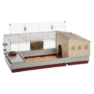 Ferplast Cage Cochon d’Inde Cage Lapin Clapier Rongeurs – Accessoires Inclus – Ouvrant et modulable 142 x 60 x h 50 CM – Krolik 140 Plus Ferplast Cage Cochon d’Inde Cage Lapin Clapier Rongeurs – Accessoires Inclus – Ouvrant et modulable 142 x 60 x h 50 CM – Krolik 140 Plus pas cher