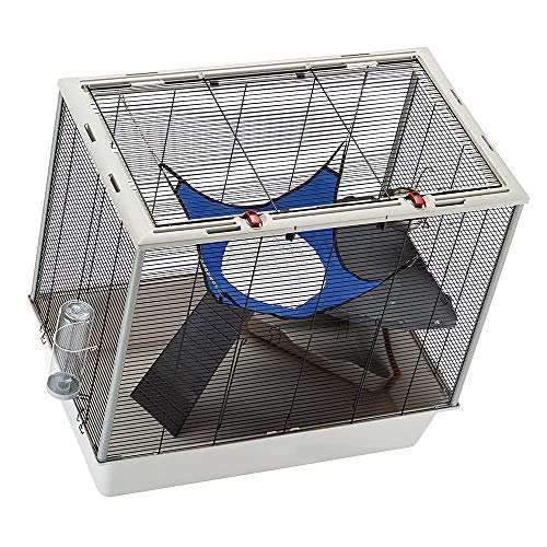 Ferplast Cage confortable pour fûrets et rats FURAT, strucutre à plusieurs niveaux avec accessoires inclus, angles renforcés, vernis métal et plastique noir, 78 x 48 x h 70 Ferplast Cage confortable pour fûrets et rats FURAT, strucutre à plusieurs niveaux avec accessoires inclus, angles renforcés, vernis métal et plastique noir, 78 x 48 x h 70 pas cher