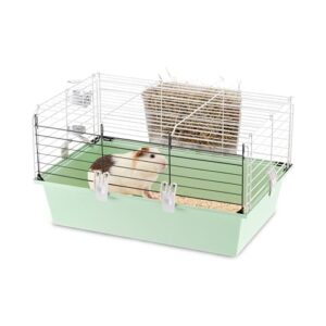 Ferplast Cage pour Cochons d’Inde, Cage Rongeur, Accessoires Inclus: Mangeoire, Abreuvoir, Grande Ouverture Supérieure avec Grille Métallique 58 x 38 x h 31,5 cm Ferplast Cage pour Cochons d’Inde, Cage Rongeur, Accessoires Inclus: Mangeoire, Abreuvoir, Grande Ouverture Supérieure avec Grille Métallique 58 x 38 x h 31,5 cm pas cher