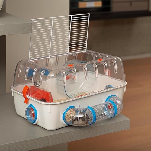 Ferplast Cage pour Hamsters Combi 1, Habitat pour Petits rongeurs, Plastique Robuste, Toit avec Grille Qui s’ouvre, Tubes et Accessoires Inclus, 40,5 x 29,5 x h 22,5 cm Blanche Ferplast Cage pour Hamsters Combi 1, Habitat pour Petits rongeurs, Plastique Robuste, Toit avec Grille Qui s’ouvre, Tubes et Accessoires Inclus, 40,5 x 29,5 x h 22,5 cm Blanche pas cher