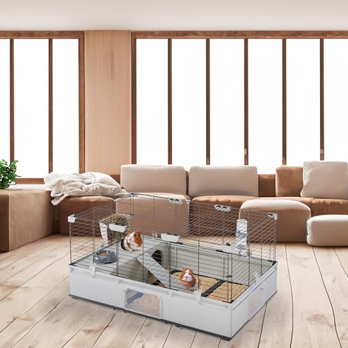 Ferplast Cage pour Lapins, Cage pour cochons d’Inde,cobayes, Cage à Lapin, Modular 2, Extensible, Cage à Lapin, Accessoires Inclus, Facile à Nettoyer, 109 x 72 x h 56 cm Ferplast Cage pour Lapins, Cage pour cochons d’Inde,cobayes, Cage à Lapin, Modular 2, Extensible, Cage à Lapin, Accessoires Inclus, Facile à Nettoyer, 109 x 72 x h 56 cm pas cher