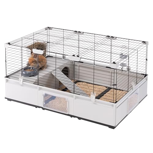 Ferplast Cage pour Lapins, Cage pour cochons d’Inde,cobayes, Cage à Lapin, Modular 2, Extensible, Cage à Lapin, Accessoires Inclus, Facile à Nettoyer, 109 x 72 x h 56 cm Ferplast Cage pour Lapins, Cage pour cochons d’Inde,cobayes, Cage à Lapin, Modular 2, Extensible, Cage à Lapin, Accessoires Inclus, Facile à Nettoyer, 109 x 72 x h 56 cm pas cher
