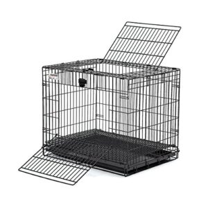 MidWest Homes for Pets Modèle 151 Cage à Lapin Pliante Wabbitat, 63,5 cm de Long, avec Grille de Sol de 1,27 cm et Plateau en Plastique Amovible, Noir MidWest Homes for Pets Modèle 151 Cage à Lapin Pliante Wabbitat, 63,5 cm de Long, avec Grille de Sol de 1,27 cm et Plateau en Plastique Amovible, Noir pas cher