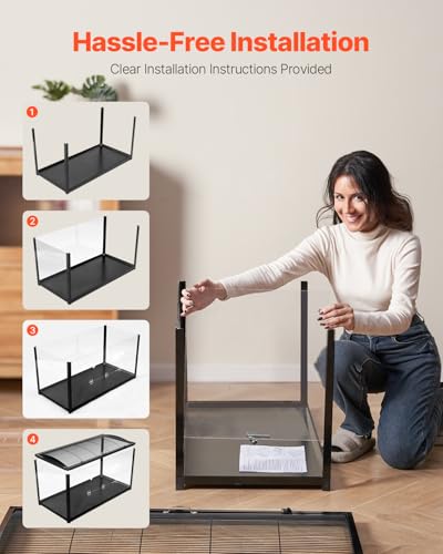 VEVOR Cage Hamster, 96x47x55 cm, Habitat Rongeurs Transparent de Vue Panoramique 360° avec Porte d’Entrée, Maison Portable Ventilée pour Petits Animaux de Compagnie, Souris, Rats, Cochons d’Inde VEVOR Cage Hamster, 96x47x55 cm, Habitat Rongeurs Transparent de Vue Panoramique 360° avec Porte d’Entrée, Maison Portable Ventilée pour Petits Animaux de Compagnie, Souris, Rats, Cochons d’Inde pas cher