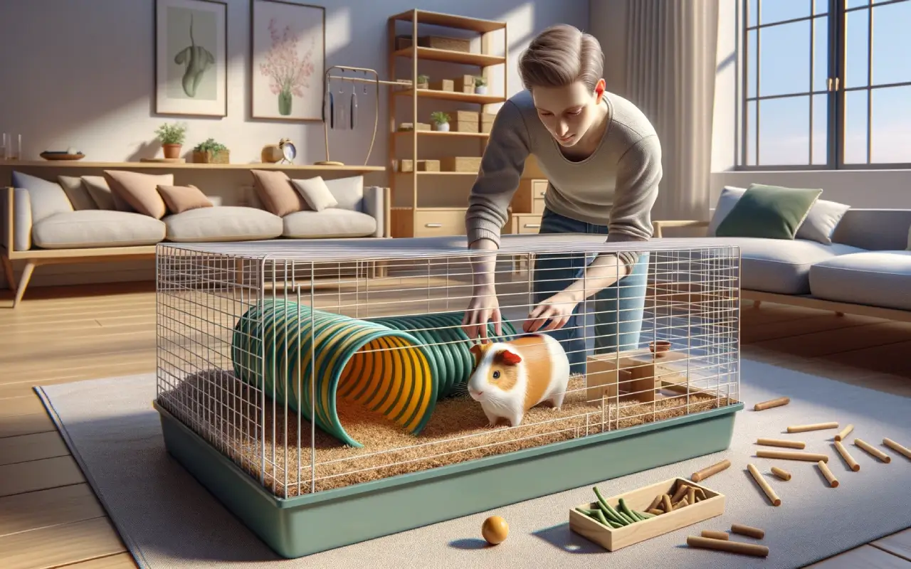 Conseils Pour Am nager La Cage D un Cochon D inde Cage Rongeur