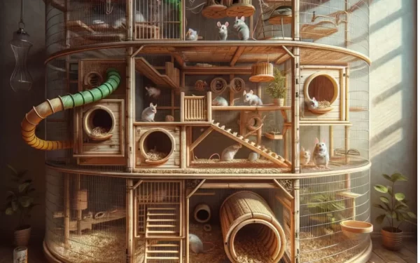 Aménager une cage pour souris-1